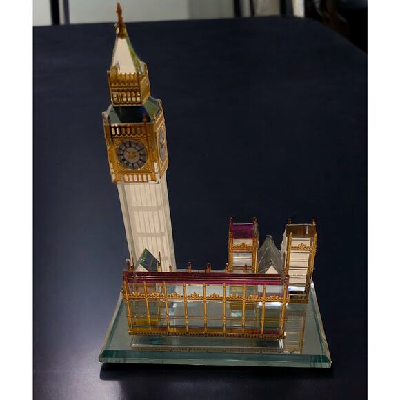 Crystal Big Ben Glass Ornament - Picture 4 of 5